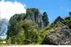 Thailand: Limestone cliffs at the northern end of Hat Yao, Trang Province
